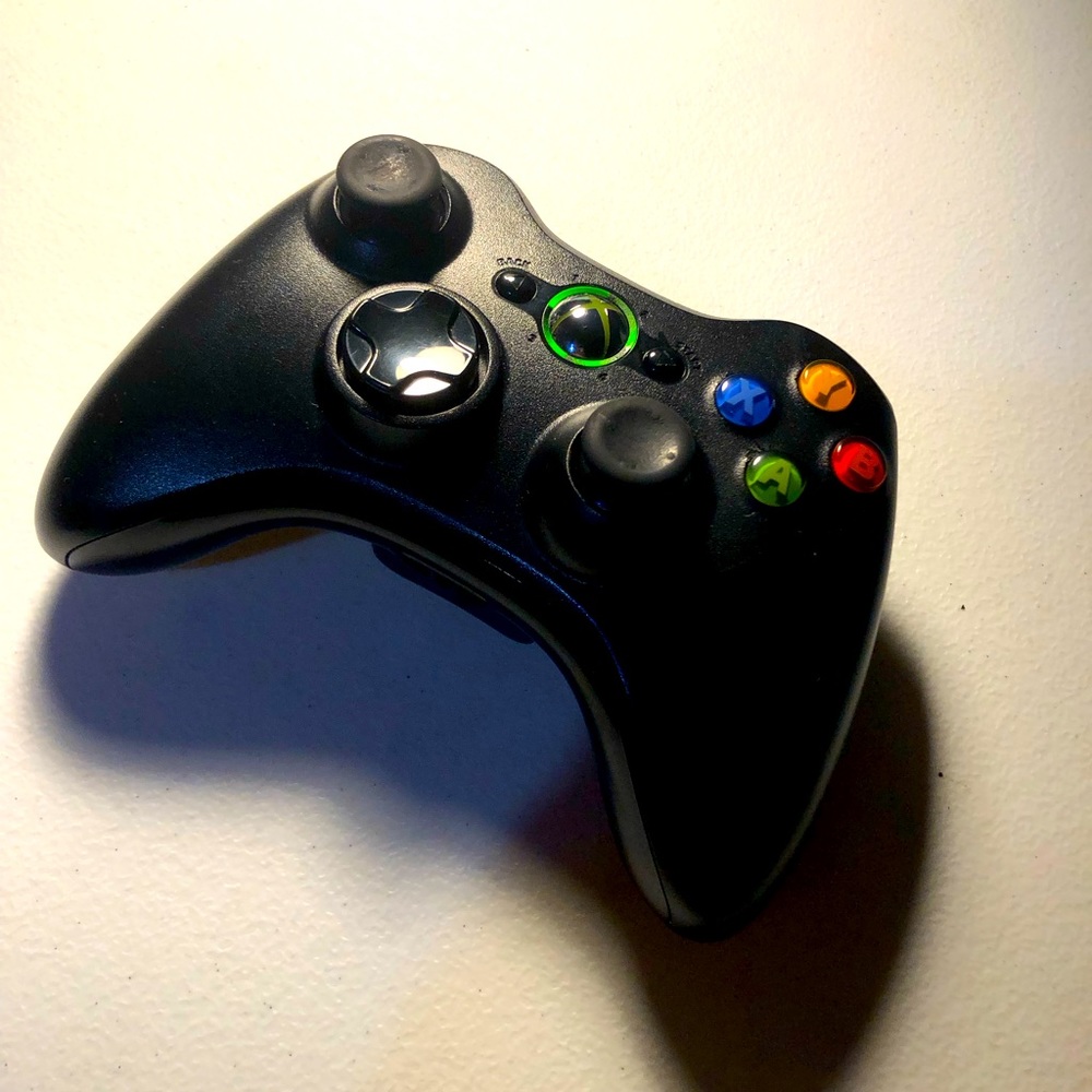 Microsoft Xbox 360 Controller (Black)